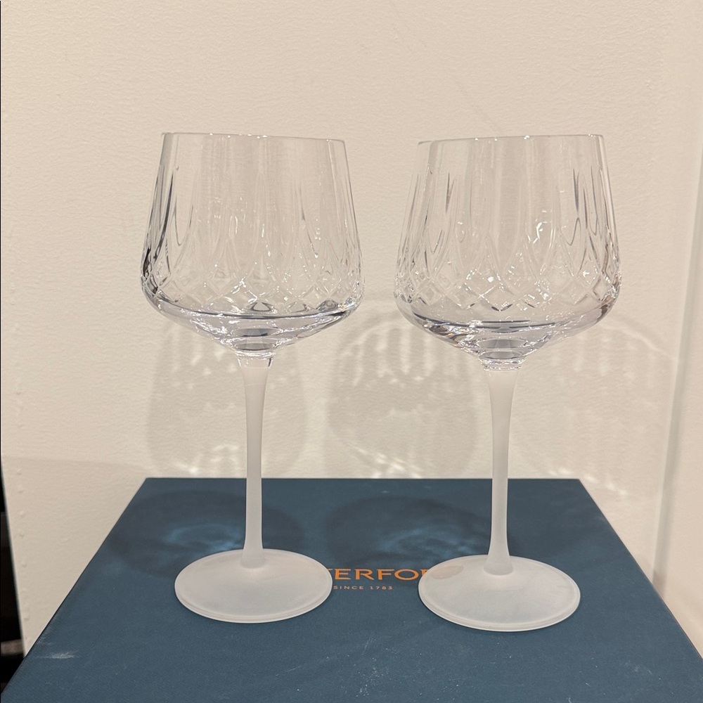 Waterford Crystal Wine Glass Set new